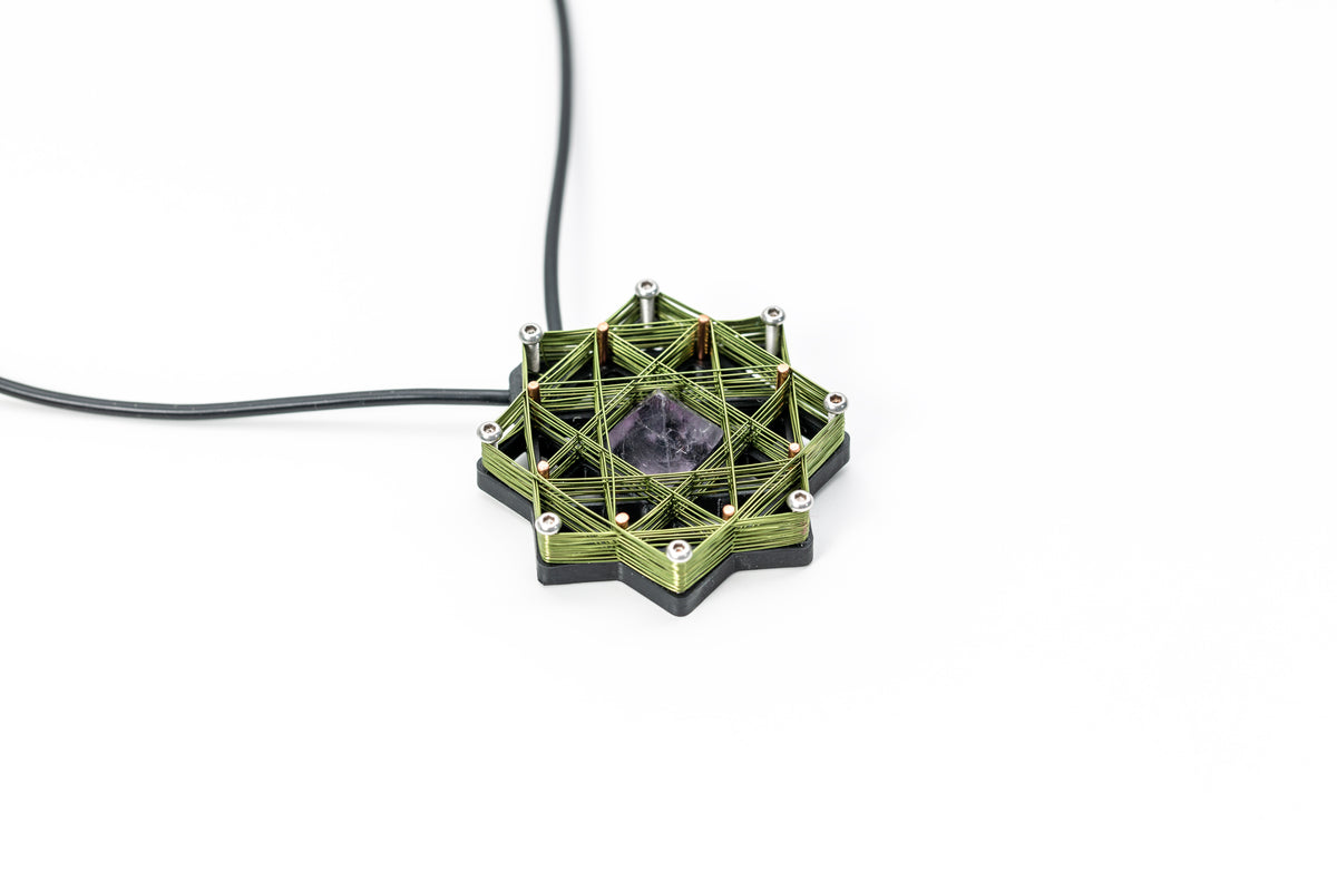 Magnetar Pulsar Pendant - 8-point
